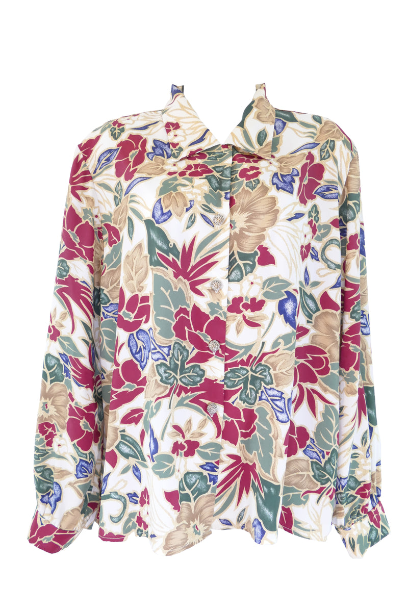 Secret Retro Paradise Floral Shirt