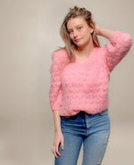 Made with Love Bubble Sleeve Pullover