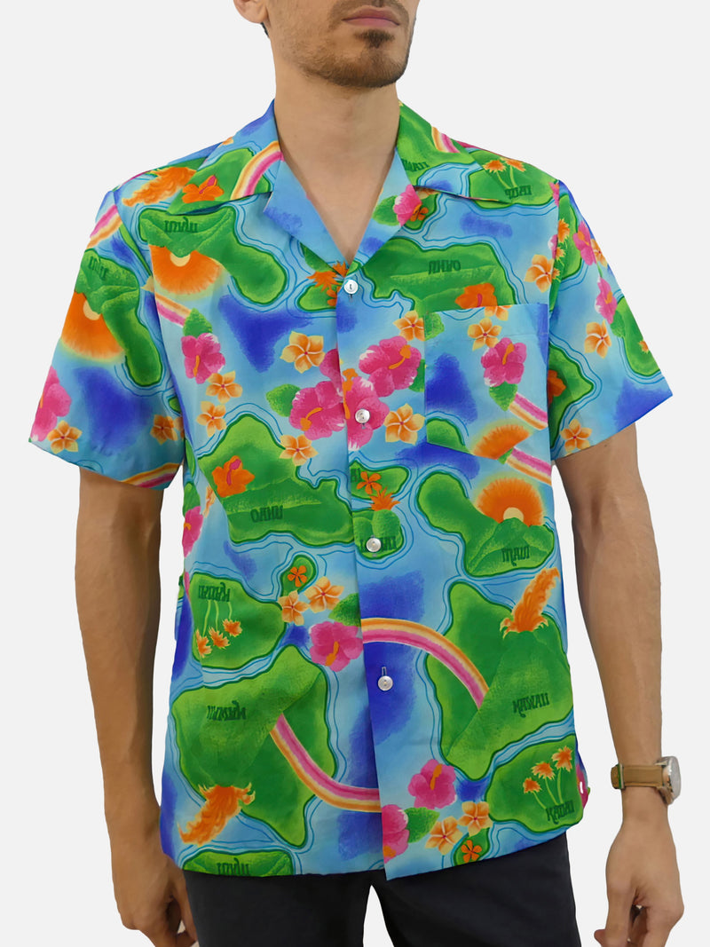 Tropical Topography Hawaiian Shirt