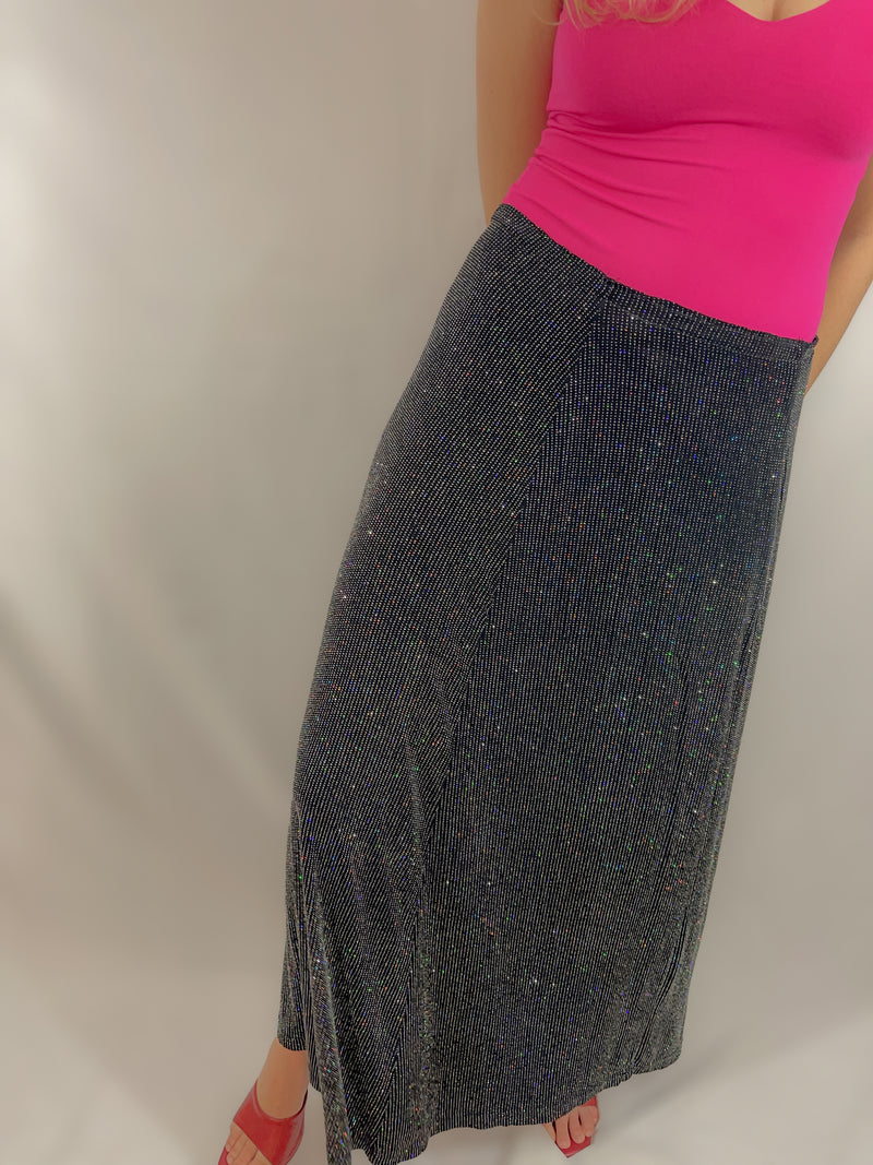 Star Dust Sparkle Maxi Skirt