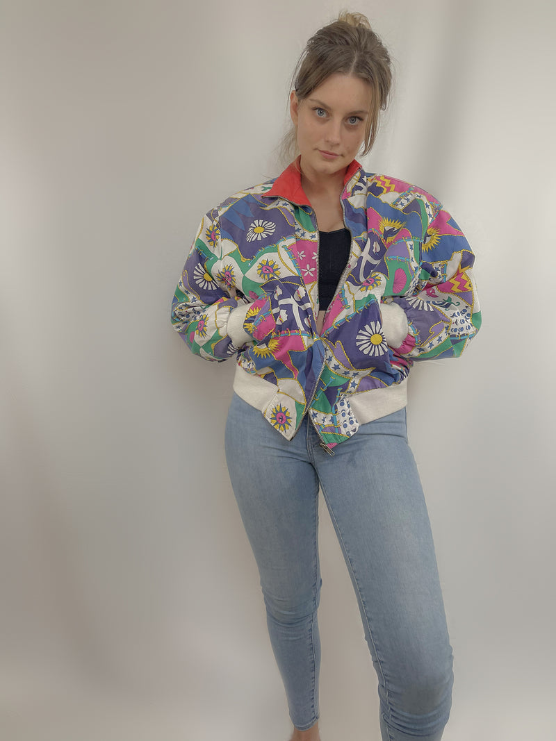 The 90s Adventure Party Jacket - Jackets & Coats  | Fourth House Vintage