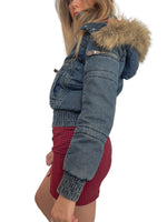 Ecko Red Demin Puffer